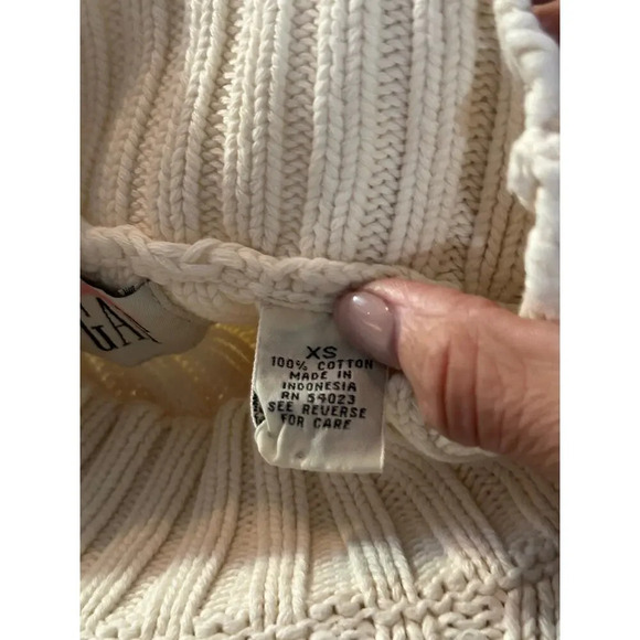 GAP Heavy Rib Knit Classic Shade Pullover Sweater Size XS - Picture 3 of 5